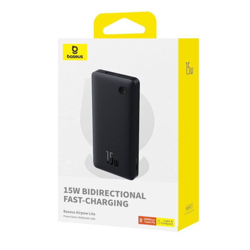 احسن باور بنك اصلي من بيسوس| طراز ايربو لايت بسعة 10000 مللي امبير