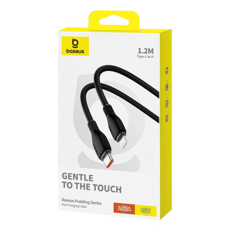 كيبل بيسوس بودينغ Type-C to iP يدعم الشحن السريع