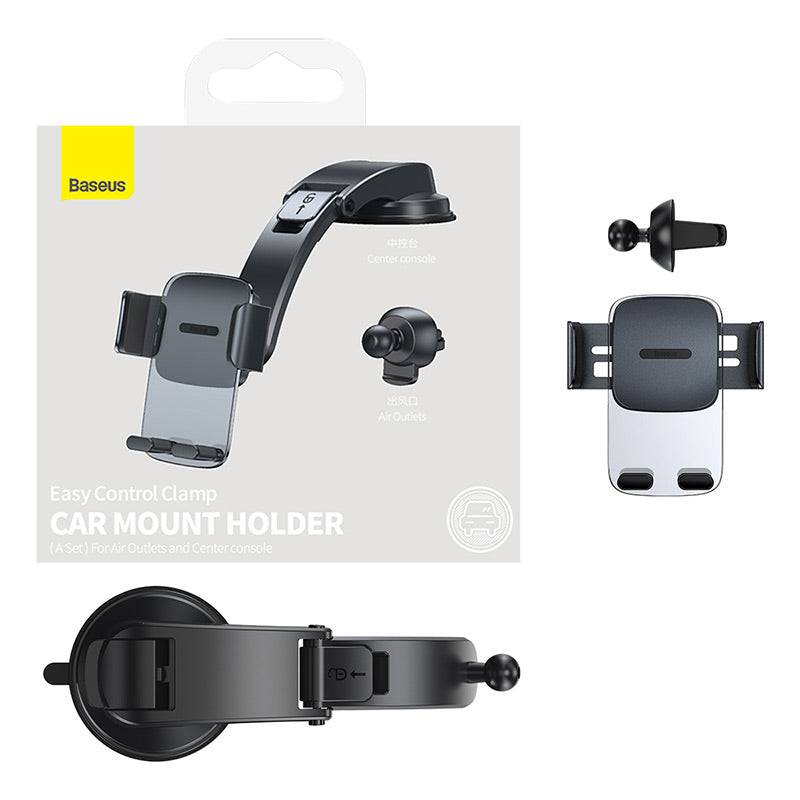 حامل جوال قابل للتحكم بيسوس - Easy Control Clamp (مجموعة واحدة)