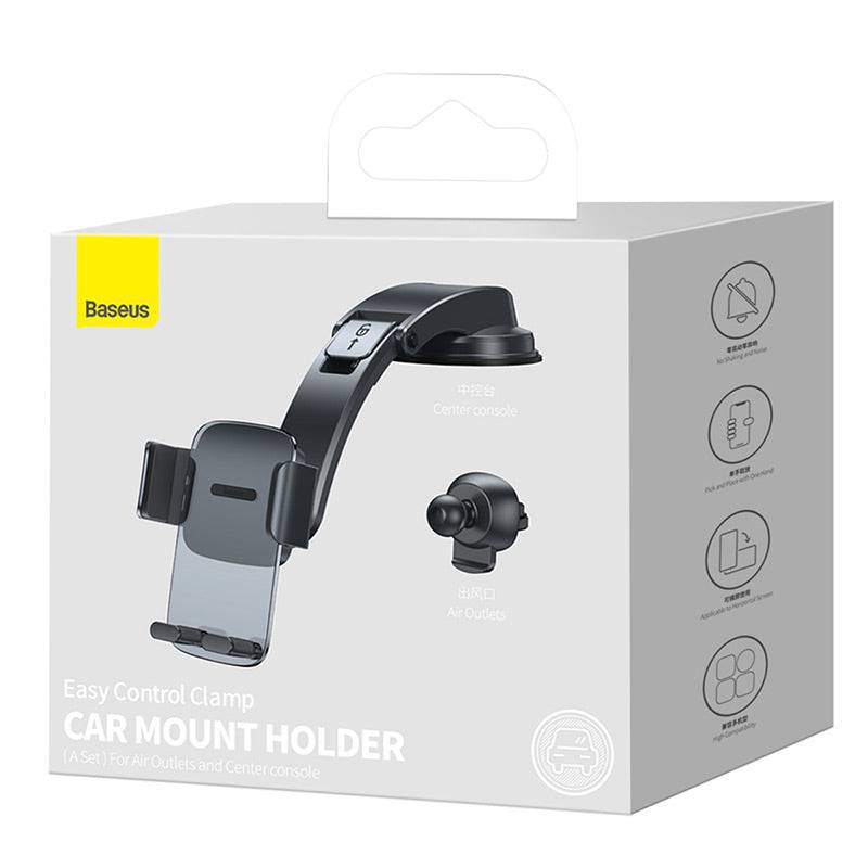 حامل جوال قابل للتحكم بيسوس - Easy Control Clamp (مجموعة واحدة)