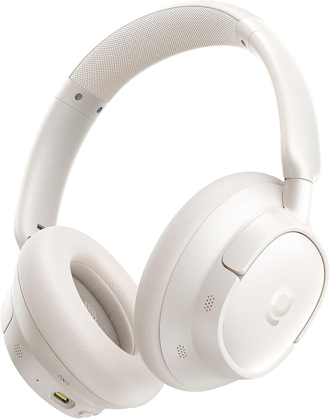 OS-Baseus Bass EH10 NC Wireless Noise Cancelling Headphones Starlight Off-White