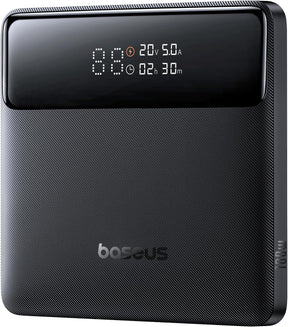 شاحن متنقل Baseus H1 بشحن سريع وعرض رقمي – سعة 20000 ملّي أمبير – قدرة 100 واط – لون أسود كوني (Cosmic Black)