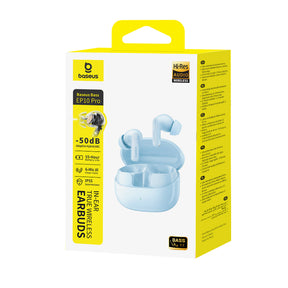 OS-Baseus Bass EP10 Pro In-Ear True Wireless Earbuds Moon White