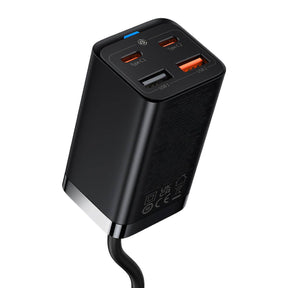 راس شاحن تايب سي و USB  للابتوب والجوال