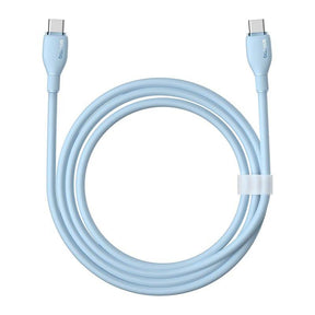 افضل كيبل شحن تايب سي سريع و بقوة 100 واط Type-C to Type-C من بيسوس 